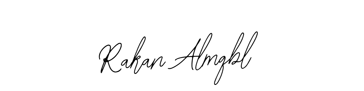 How to make Rakan Almqbl signature? Bearetta-2O07w is a professional autograph style. Create handwritten signature for Rakan Almqbl name. Rakan Almqbl signature style 12 images and pictures png