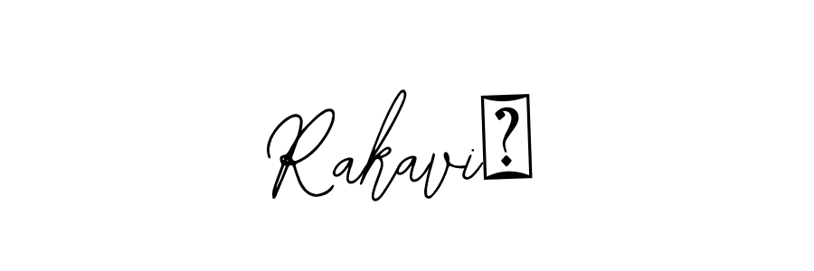 How to make Rakavi❤ signature? Bearetta-2O07w is a professional autograph style. Create handwritten signature for Rakavi❤ name. Rakavi❤ signature style 12 images and pictures png