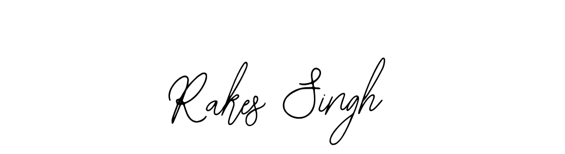 Use a signature maker to create a handwritten signature online. With this signature software, you can design (Bearetta-2O07w) your own signature for name Rakes Singh. Rakes Singh signature style 12 images and pictures png