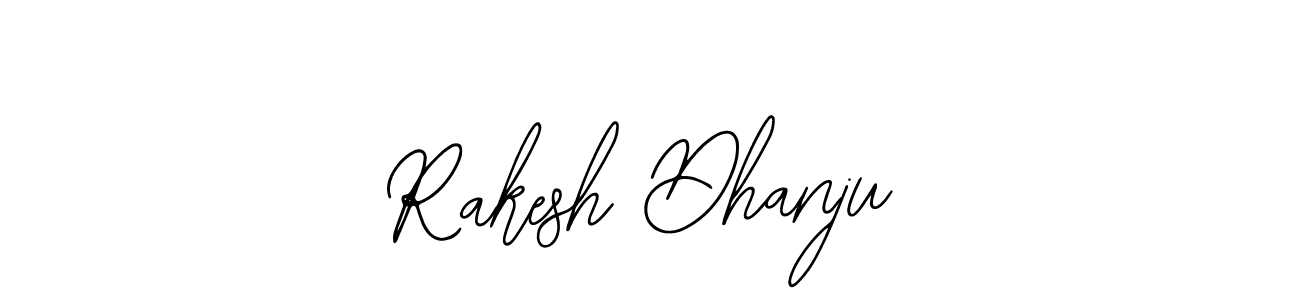 You can use this online signature creator to create a handwritten signature for the name Rakesh Dhanju. This is the best online autograph maker. Rakesh Dhanju signature style 12 images and pictures png