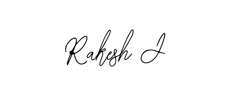 if you are searching for the best signature style for your name Rakesh J. so please give up your signature search. here we have designed multiple signature styles  using Bearetta-2O07w. Rakesh J signature style 12 images and pictures png