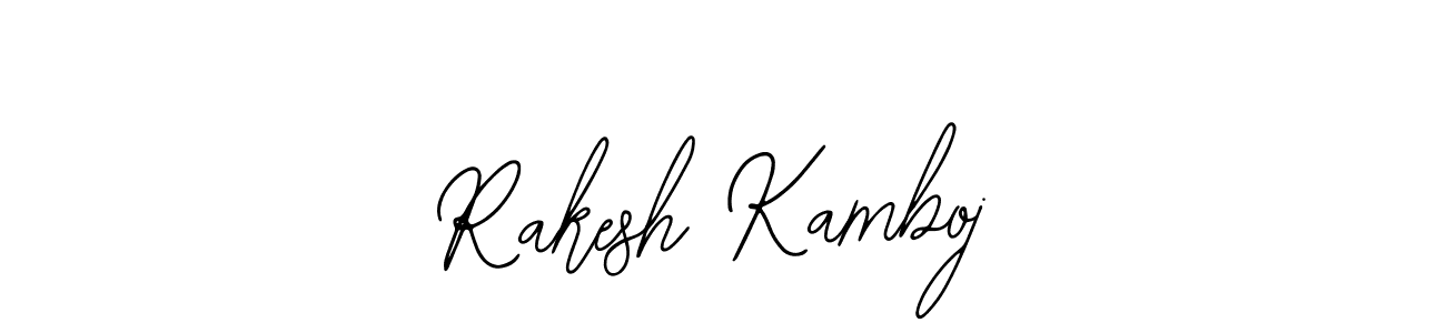 Create a beautiful signature design for name Rakesh Kamboj. With this signature (Bearetta-2O07w) fonts, you can make a handwritten signature for free. Rakesh Kamboj signature style 12 images and pictures png