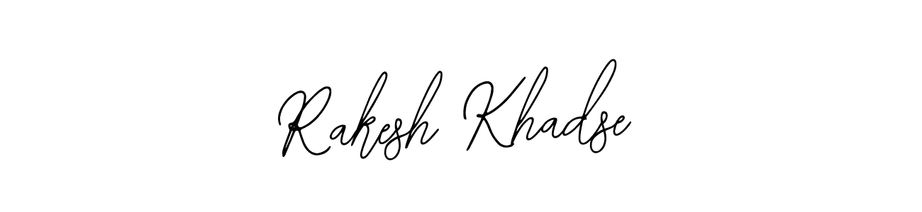 How to make Rakesh Khadse signature? Bearetta-2O07w is a professional autograph style. Create handwritten signature for Rakesh Khadse name. Rakesh Khadse signature style 12 images and pictures png