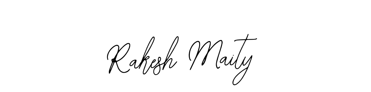 How to make Rakesh Maity name signature. Use Bearetta-2O07w style for creating short signs online. This is the latest handwritten sign. Rakesh Maity signature style 12 images and pictures png