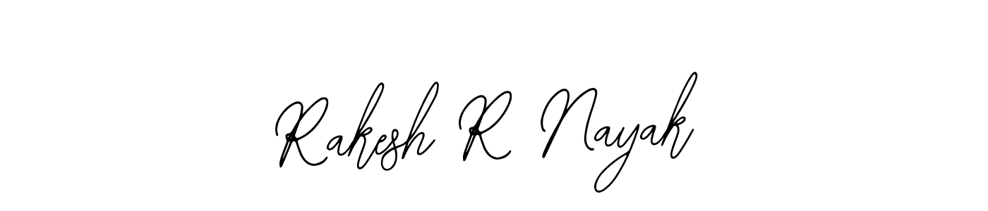 Design your own signature with our free online signature maker. With this signature software, you can create a handwritten (Bearetta-2O07w) signature for name Rakesh R Nayak. Rakesh R Nayak signature style 12 images and pictures png