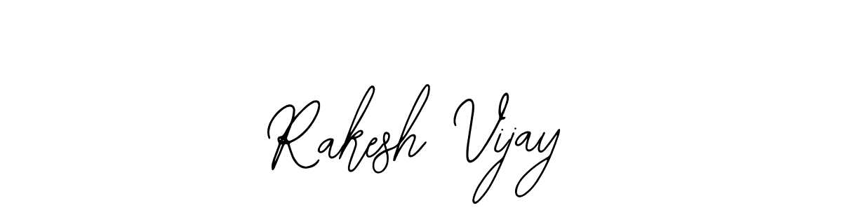 You can use this online signature creator to create a handwritten signature for the name Rakesh Vijay. This is the best online autograph maker. Rakesh Vijay signature style 12 images and pictures png