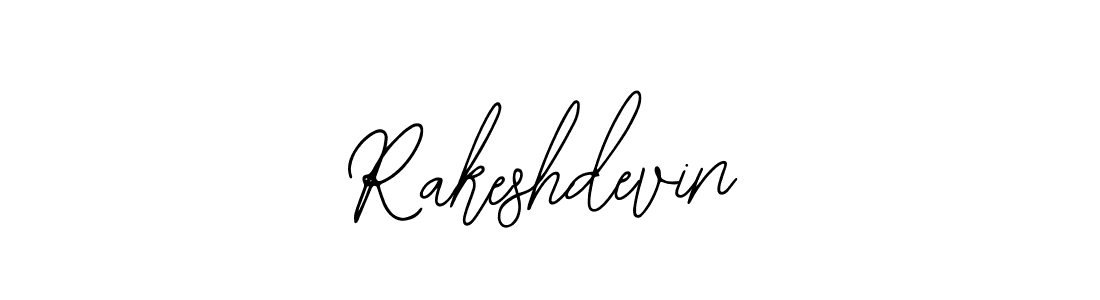 How to make Rakeshdevin signature? Bearetta-2O07w is a professional autograph style. Create handwritten signature for Rakeshdevin name. Rakeshdevin signature style 12 images and pictures png