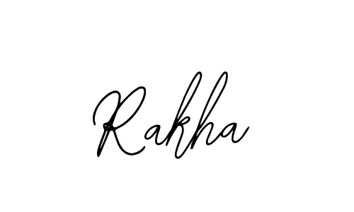 Use a signature maker to create a handwritten signature online. With this signature software, you can design (Bearetta-2O07w) your own signature for name Rakha. Rakha signature style 12 images and pictures png
