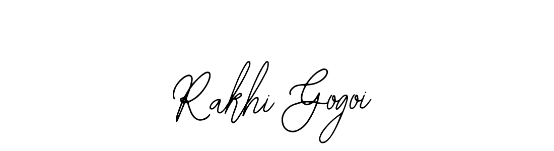 The best way (Bearetta-2O07w) to make a short signature is to pick only two or three words in your name. The name Rakhi Gogoi include a total of six letters. For converting this name. Rakhi Gogoi signature style 12 images and pictures png