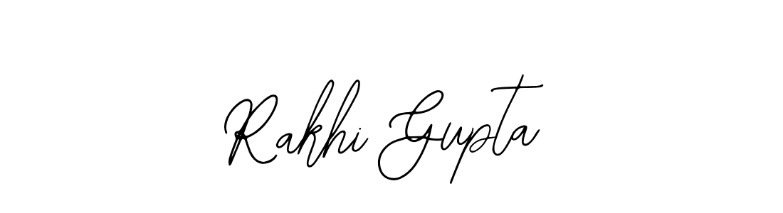 How to make Rakhi Gupta name signature. Use Bearetta-2O07w style for creating short signs online. This is the latest handwritten sign. Rakhi Gupta signature style 12 images and pictures png