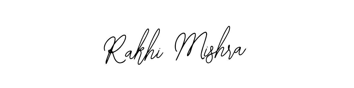 You should practise on your own different ways (Bearetta-2O07w) to write your name (Rakhi Mishra) in signature. don't let someone else do it for you. Rakhi Mishra signature style 12 images and pictures png