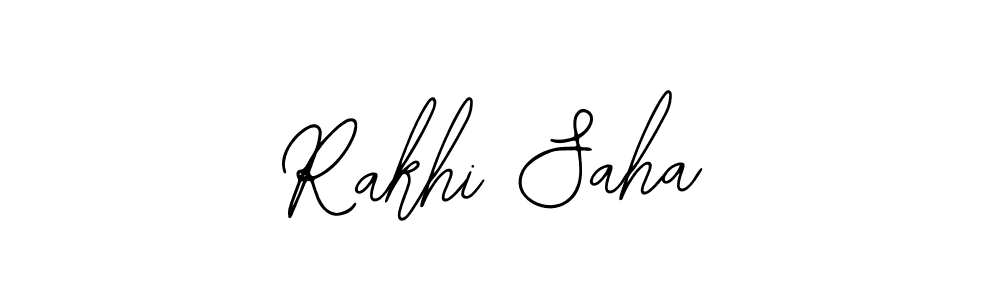 You should practise on your own different ways (Bearetta-2O07w) to write your name (Rakhi Saha) in signature. don't let someone else do it for you. Rakhi Saha signature style 12 images and pictures png