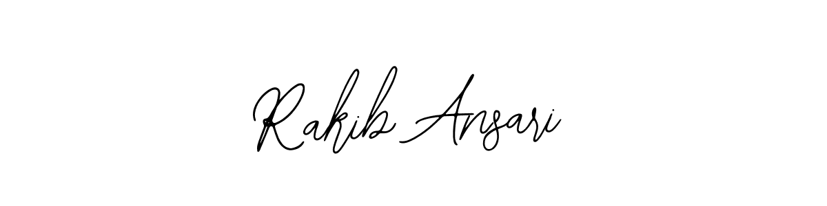 if you are searching for the best signature style for your name Rakib Ansari. so please give up your signature search. here we have designed multiple signature styles  using Bearetta-2O07w. Rakib Ansari signature style 12 images and pictures png