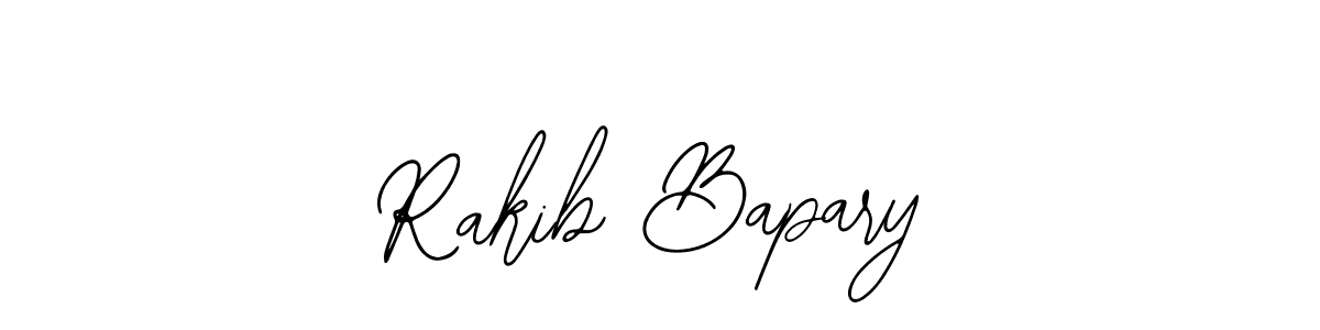 The best way (Bearetta-2O07w) to make a short signature is to pick only two or three words in your name. The name Rakib Bapary include a total of six letters. For converting this name. Rakib Bapary signature style 12 images and pictures png