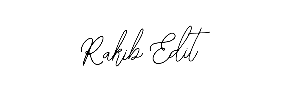 Make a beautiful signature design for name Rakib Edit. Use this online signature maker to create a handwritten signature for free. Rakib Edit signature style 12 images and pictures png