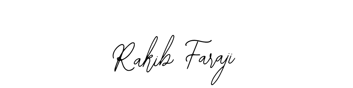 How to make Rakib Faraji signature? Bearetta-2O07w is a professional autograph style. Create handwritten signature for Rakib Faraji name. Rakib Faraji signature style 12 images and pictures png