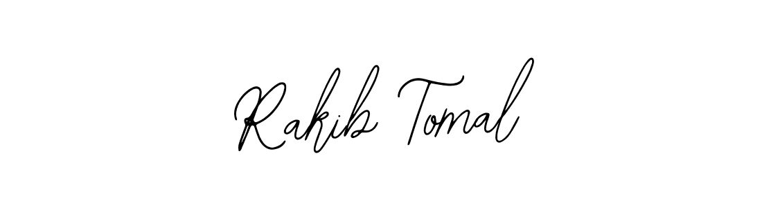 The best way (Bearetta-2O07w) to make a short signature is to pick only two or three words in your name. The name Rakib Tomal include a total of six letters. For converting this name. Rakib Tomal signature style 12 images and pictures png