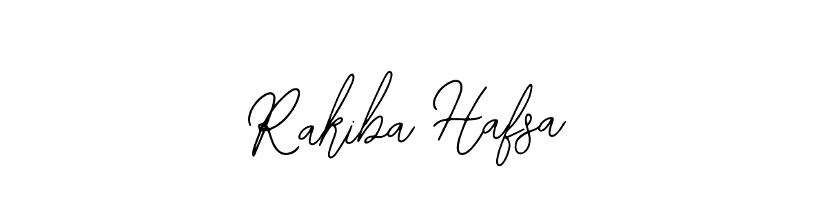 Also You can easily find your signature by using the search form. We will create Rakiba Hafsa name handwritten signature images for you free of cost using Bearetta-2O07w sign style. Rakiba Hafsa signature style 12 images and pictures png