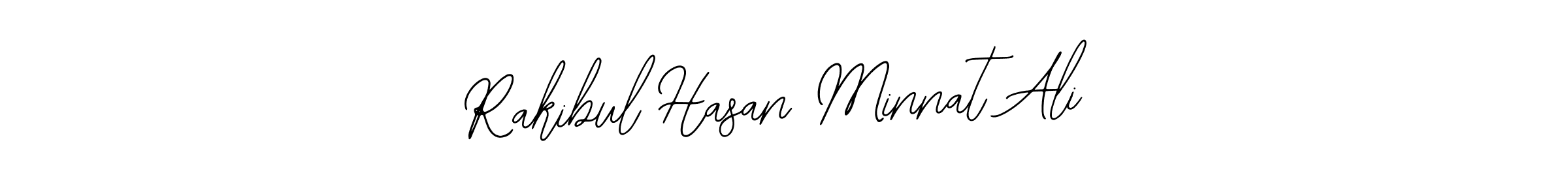 if you are searching for the best signature style for your name Rakibul Hasan Minnat Ali. so please give up your signature search. here we have designed multiple signature styles  using Bearetta-2O07w. Rakibul Hasan Minnat Ali signature style 12 images and pictures png