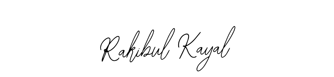 How to make Rakibul Kayal name signature. Use Bearetta-2O07w style for creating short signs online. This is the latest handwritten sign. Rakibul Kayal signature style 12 images and pictures png