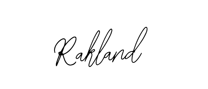 if you are searching for the best signature style for your name Rakland. so please give up your signature search. here we have designed multiple signature styles  using Bearetta-2O07w. Rakland signature style 12 images and pictures png