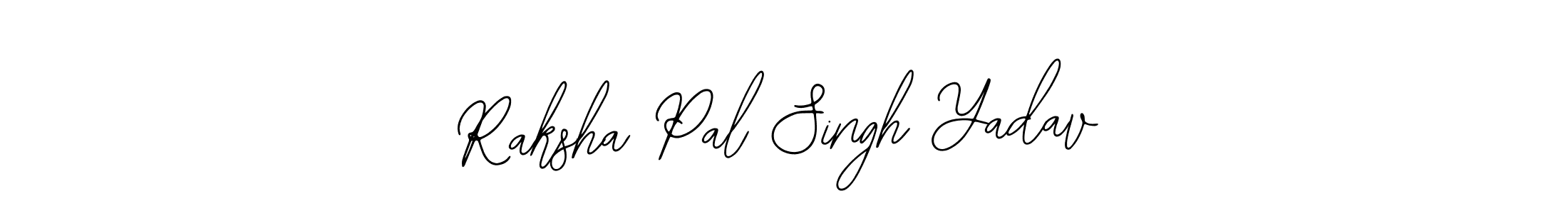 The best way (Bearetta-2O07w) to make a short signature is to pick only two or three words in your name. The name Raksha Pal Singh Yadav include a total of six letters. For converting this name. Raksha Pal Singh Yadav signature style 12 images and pictures png