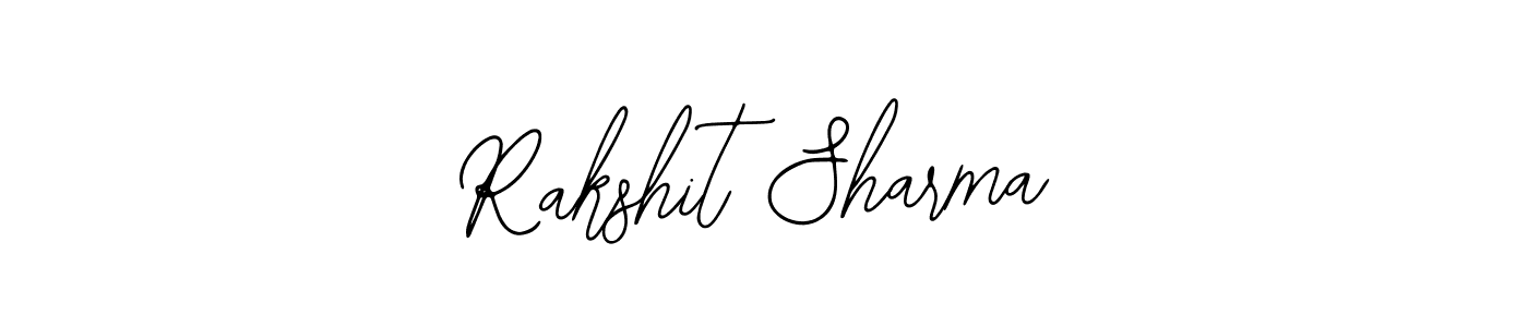 This is the best signature style for the Rakshit Sharma name. Also you like these signature font (Bearetta-2O07w). Mix name signature. Rakshit Sharma signature style 12 images and pictures png