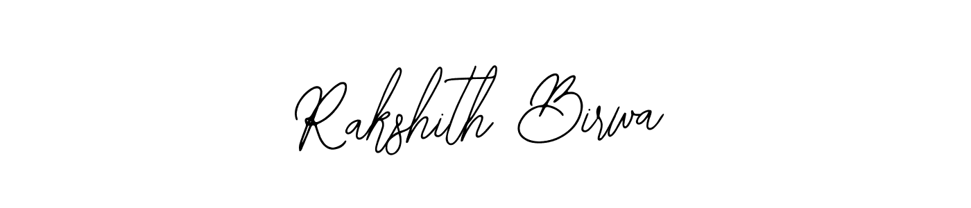 How to make Rakshith Birwa signature? Bearetta-2O07w is a professional autograph style. Create handwritten signature for Rakshith Birwa name. Rakshith Birwa signature style 12 images and pictures png