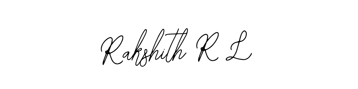Create a beautiful signature design for name Rakshith R L. With this signature (Bearetta-2O07w) fonts, you can make a handwritten signature for free. Rakshith R L signature style 12 images and pictures png