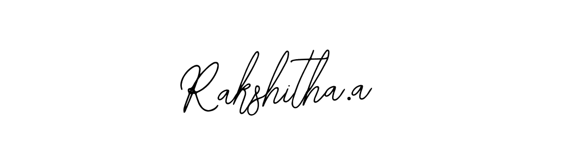 Make a short Rakshitha.a signature style. Manage your documents anywhere anytime using Bearetta-2O07w. Create and add eSignatures, submit forms, share and send files easily. Rakshitha.a signature style 12 images and pictures png
