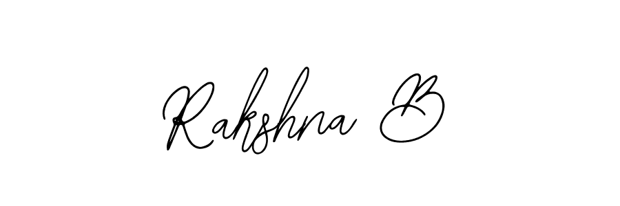 Similarly Bearetta-2O07w is the best handwritten signature design. Signature creator online .You can use it as an online autograph creator for name Rakshna B. Rakshna B signature style 12 images and pictures png