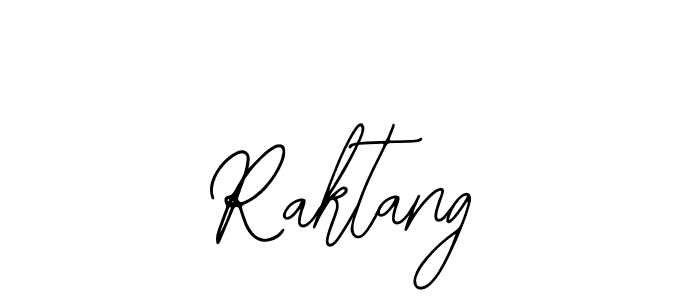 The best way (Bearetta-2O07w) to make a short signature is to pick only two or three words in your name. The name Raktang include a total of six letters. For converting this name. Raktang signature style 12 images and pictures png