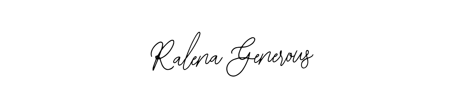 Make a beautiful signature design for name Ralena Generous. Use this online signature maker to create a handwritten signature for free. Ralena Generous signature style 12 images and pictures png