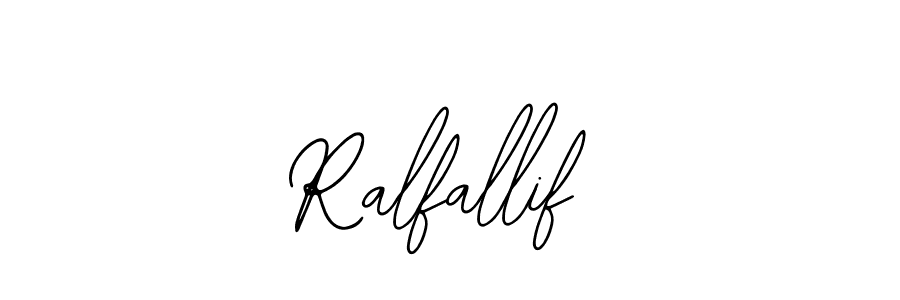 Make a short Ralfallif signature style. Manage your documents anywhere anytime using Bearetta-2O07w. Create and add eSignatures, submit forms, share and send files easily. Ralfallif signature style 12 images and pictures png