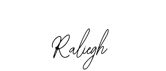 Use a signature maker to create a handwritten signature online. With this signature software, you can design (Bearetta-2O07w) your own signature for name Raliegh. Raliegh signature style 12 images and pictures png