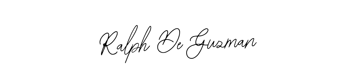 Also You can easily find your signature by using the search form. We will create Ralph De Guzman name handwritten signature images for you free of cost using Bearetta-2O07w sign style. Ralph De Guzman signature style 12 images and pictures png