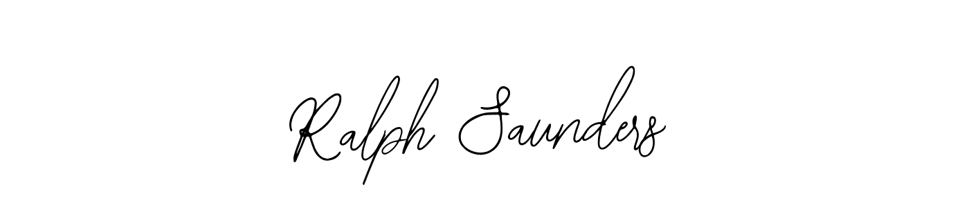 You should practise on your own different ways (Bearetta-2O07w) to write your name (Ralph Saunders) in signature. don't let someone else do it for you. Ralph Saunders signature style 12 images and pictures png