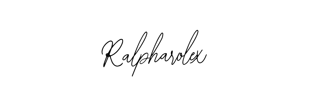 Also we have Ralpharolex name is the best signature style. Create professional handwritten signature collection using Bearetta-2O07w autograph style. Ralpharolex signature style 12 images and pictures png