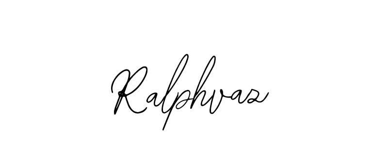 It looks lik you need a new signature style for name Ralphvaz. Design unique handwritten (Bearetta-2O07w) signature with our free signature maker in just a few clicks. Ralphvaz signature style 12 images and pictures png