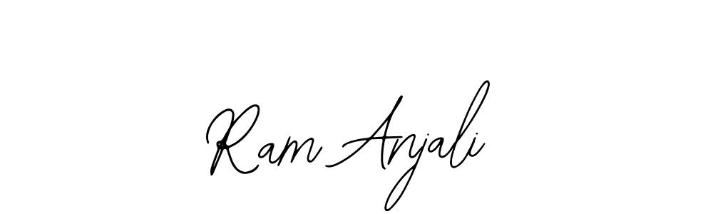 Also You can easily find your signature by using the search form. We will create Ram Anjali name handwritten signature images for you free of cost using Bearetta-2O07w sign style. Ram Anjali signature style 12 images and pictures png