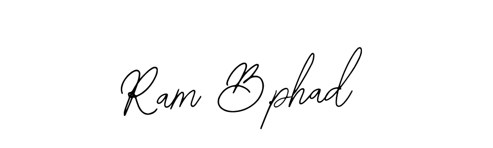 How to Draw Ram B.phad signature style? Bearetta-2O07w is a latest design signature styles for name Ram B.phad. Ram B.phad signature style 12 images and pictures png