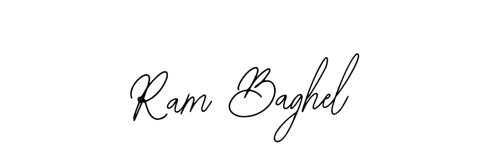 Also You can easily find your signature by using the search form. We will create Ram Baghel name handwritten signature images for you free of cost using Bearetta-2O07w sign style. Ram Baghel signature style 12 images and pictures png