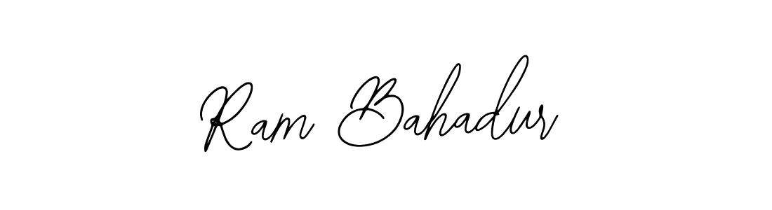 Design your own signature with our free online signature maker. With this signature software, you can create a handwritten (Bearetta-2O07w) signature for name Ram Bahadur. Ram Bahadur signature style 12 images and pictures png