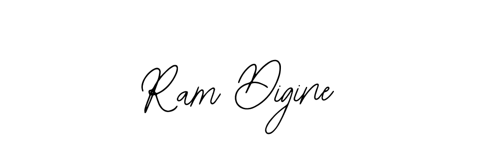 Design your own signature with our free online signature maker. With this signature software, you can create a handwritten (Bearetta-2O07w) signature for name Ram Digine. Ram Digine signature style 12 images and pictures png