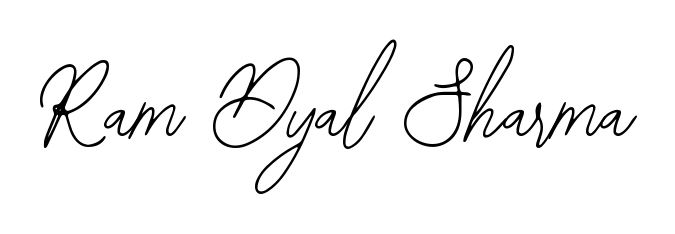 Personalize your online presence with Ram Dyal Sharma signature rendered in elegant Bearetta-2O07w font. Great for website footers and blogs. Ram Dyal Sharma signature style 12 images and pictures png