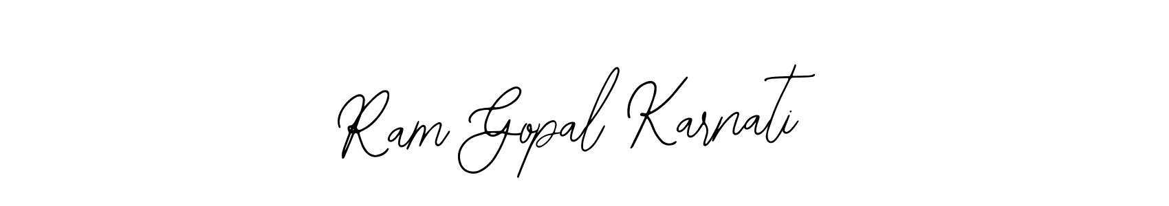 Ram Gopal Karnati stylish signature style. Best Handwritten Sign (Bearetta-2O07w) for my name. Handwritten Signature Collection Ideas for my name Ram Gopal Karnati. Ram Gopal Karnati signature style 12 images and pictures png