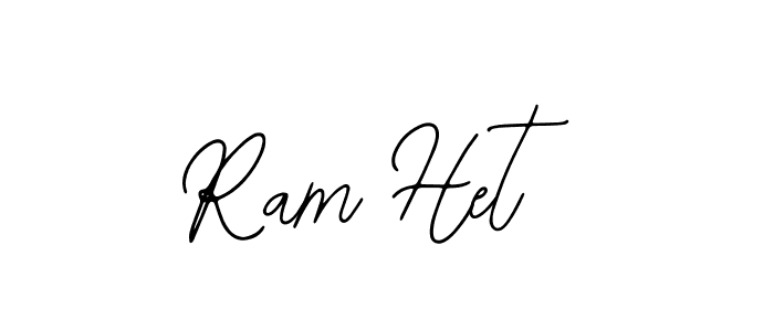 Ram Het stylish signature style. Best Handwritten Sign (Bearetta-2O07w) for my name. Handwritten Signature Collection Ideas for my name Ram Het. Ram Het signature style 12 images and pictures png