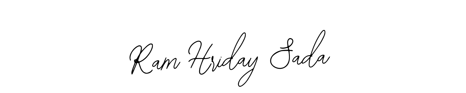 Design your own signature with our free online signature maker. With this signature software, you can create a handwritten (Bearetta-2O07w) signature for name Ram Hriday Sada. Ram Hriday Sada signature style 12 images and pictures png