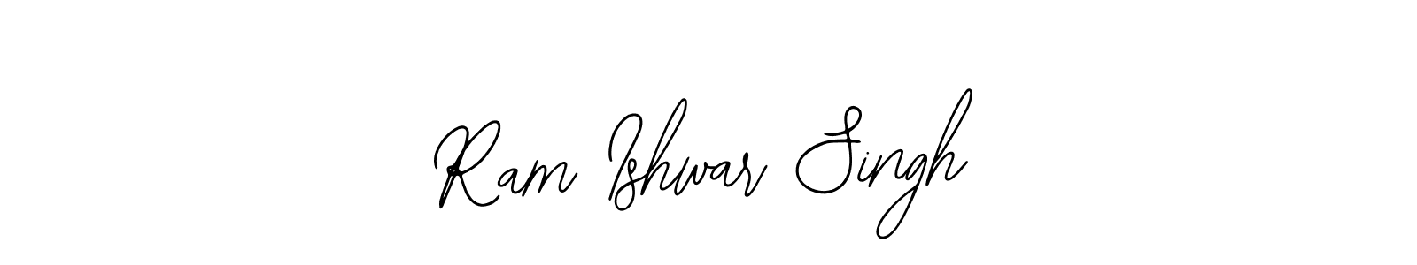 Also You can easily find your signature by using the search form. We will create Ram Ishwar Singh name handwritten signature images for you free of cost using Bearetta-2O07w sign style. Ram Ishwar Singh signature style 12 images and pictures png