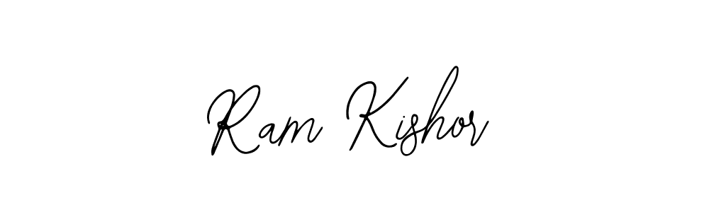 if you are searching for the best signature style for your name Ram Kishor. so please give up your signature search. here we have designed multiple signature styles  using Bearetta-2O07w. Ram Kishor signature style 12 images and pictures png